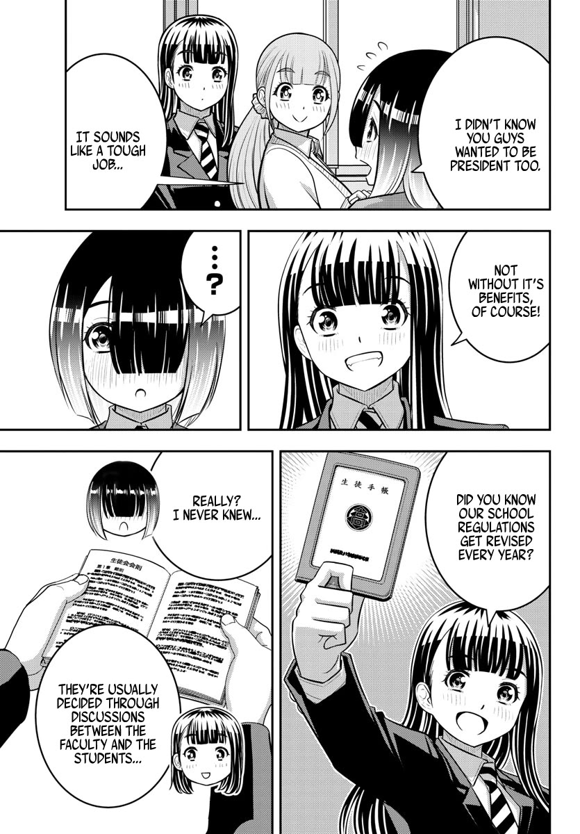 Yankee JK KuzuHana-chan Chapter 215 page 3 - Chapter 215: Motershiro High Student Council Presidential Candidates Announcement