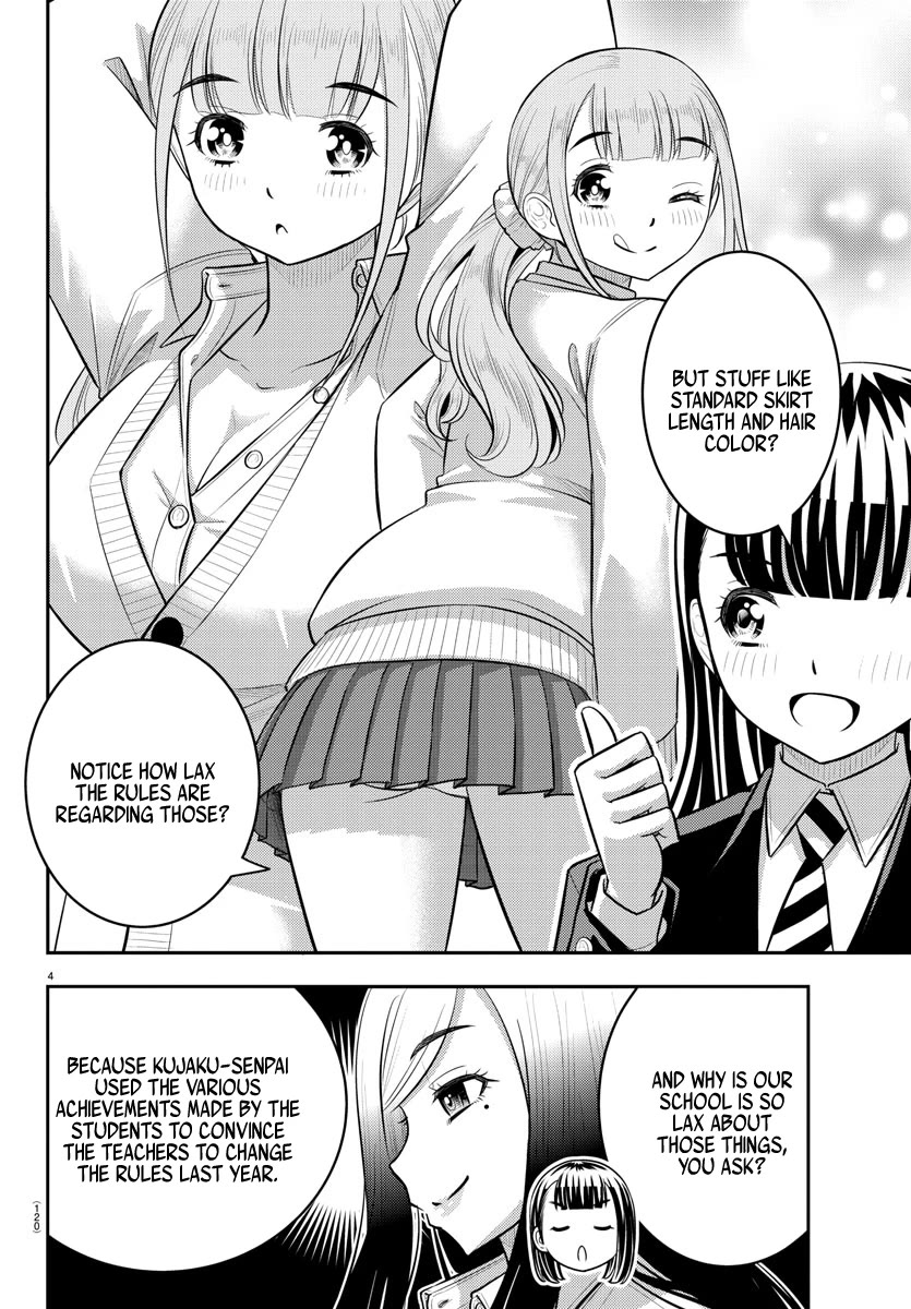 Yankee JK KuzuHana-chan Chapter 215 page 4 - Chapter 215: Motershiro High Student Council Presidential Candidates Announcement