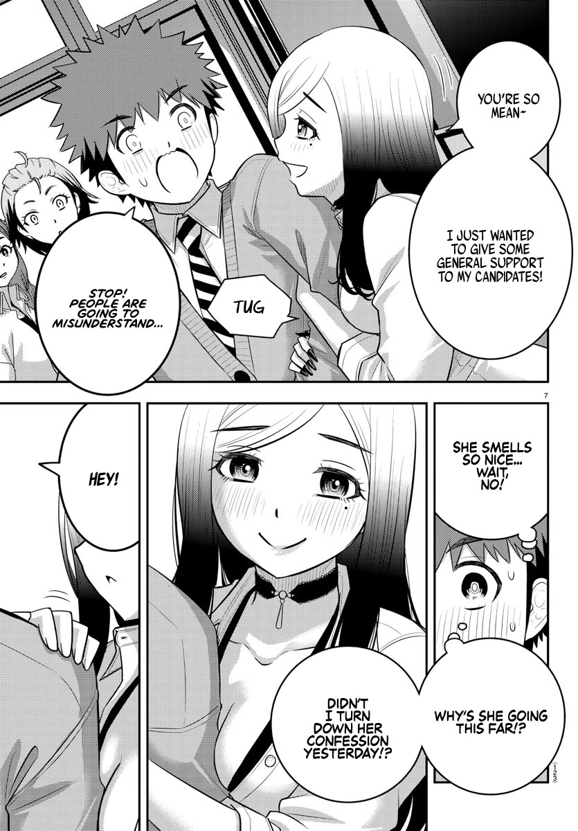 Yankee JK KuzuHana-chan Chapter 215 page 7 - Chapter 215: Motershiro High Student Council Presidential Candidates Announcement