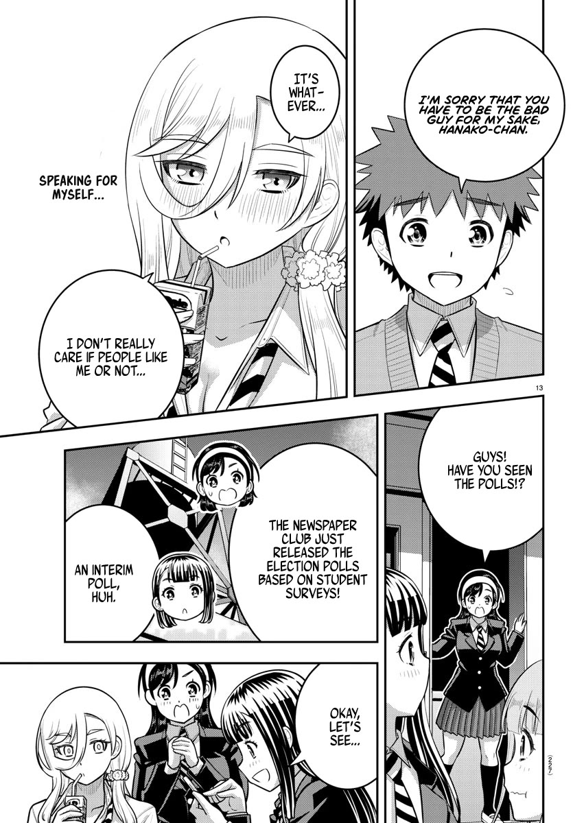 Yankee JK KuzuHana-chan Chapter 216 page 13 - Chapter 216: Show your colors