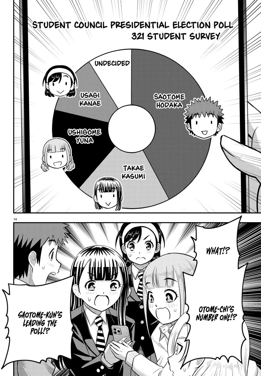 Yankee JK KuzuHana-chan Chapter 216 page 14 - Chapter 216: Show your colors