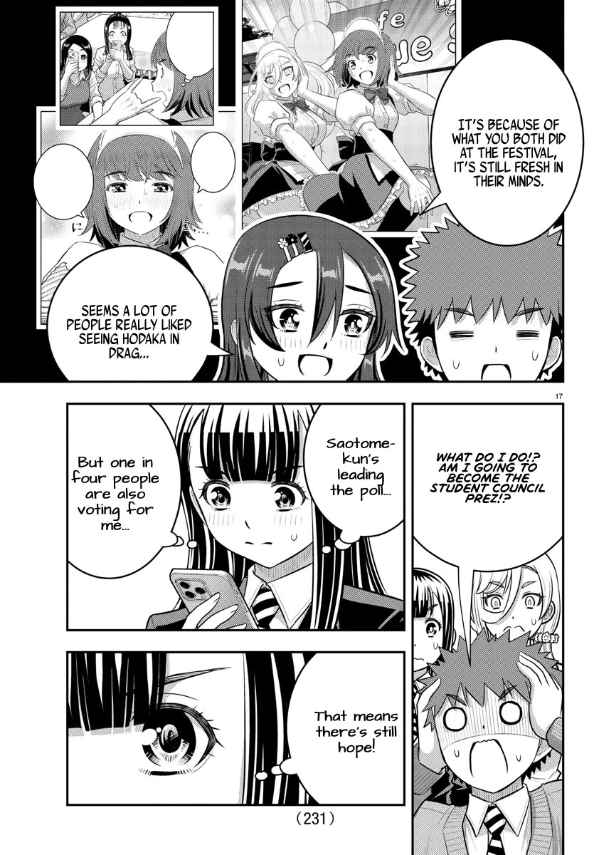 Yankee JK KuzuHana-chan Chapter 216 page 17 - Chapter 216: Show your colors