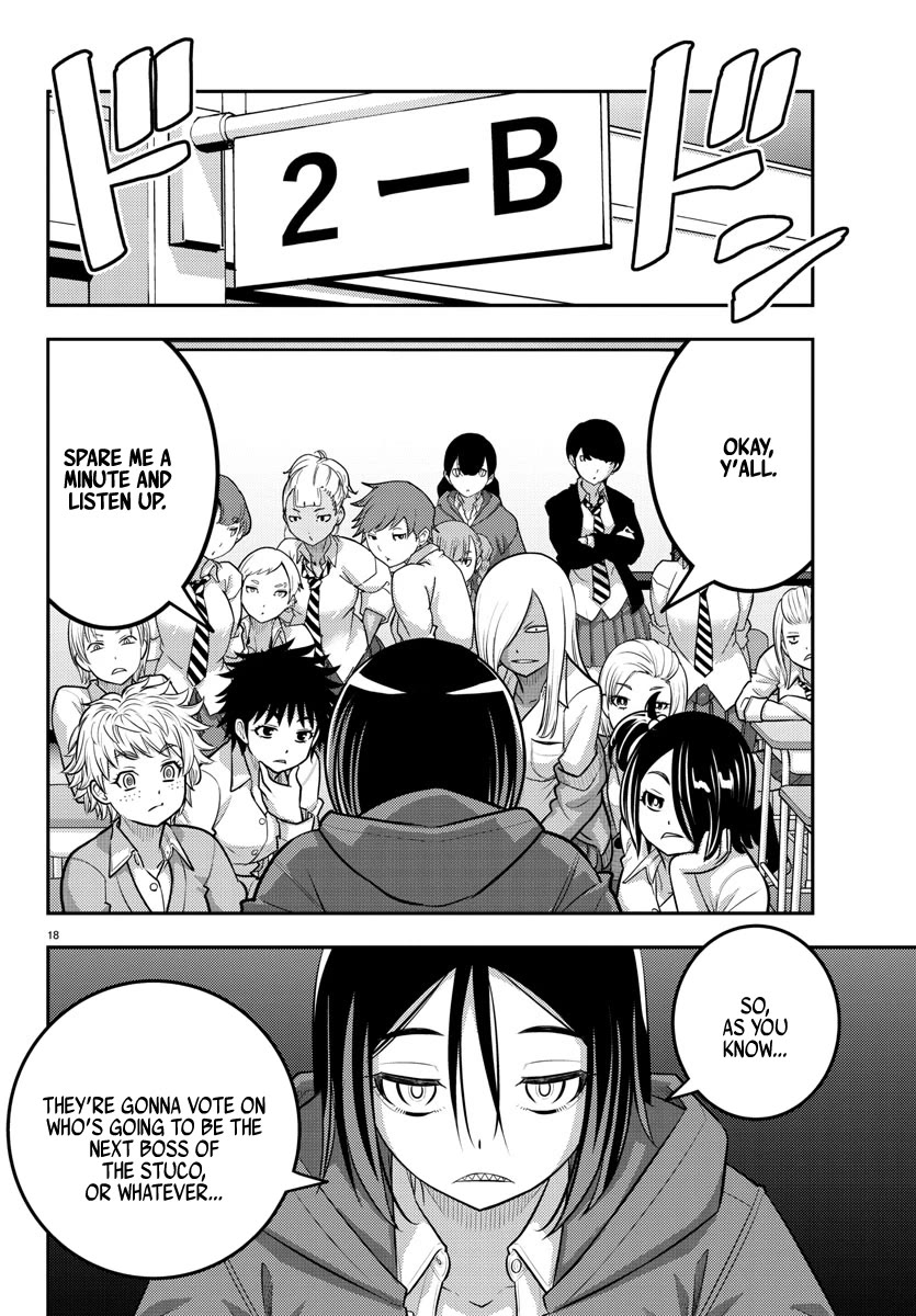 Yankee JK KuzuHana-chan Chapter 216 page 18 - Chapter 216: Show your colors