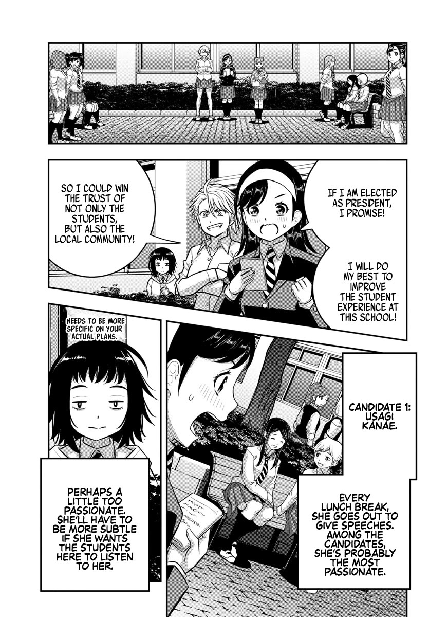 Yankee JK KuzuHana-chan Chapter 216 page 5 - Chapter 216: Show your colors