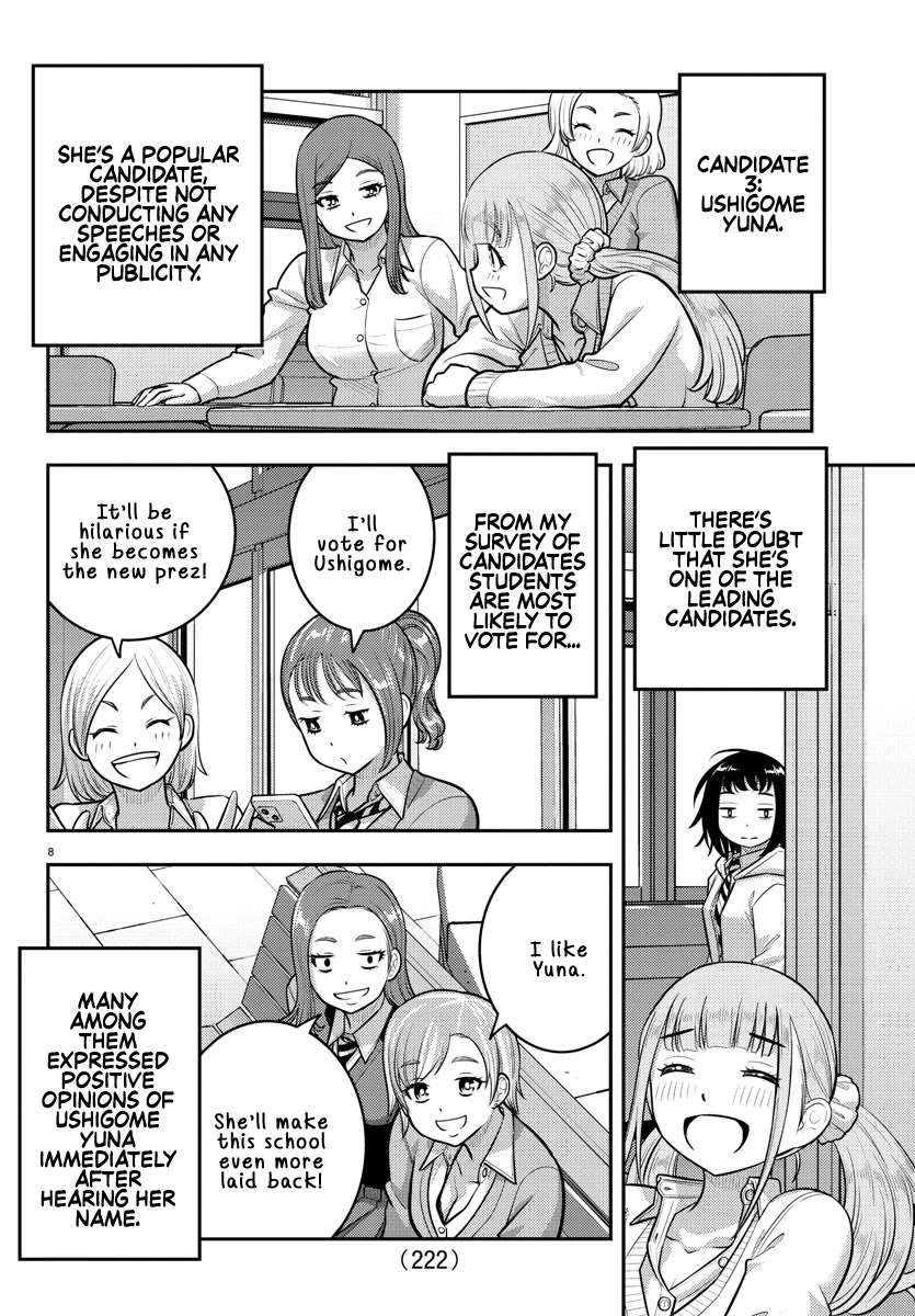 Yankee JK KuzuHana-chan Chapter 216 page 8 - Chapter 216: Show your colors