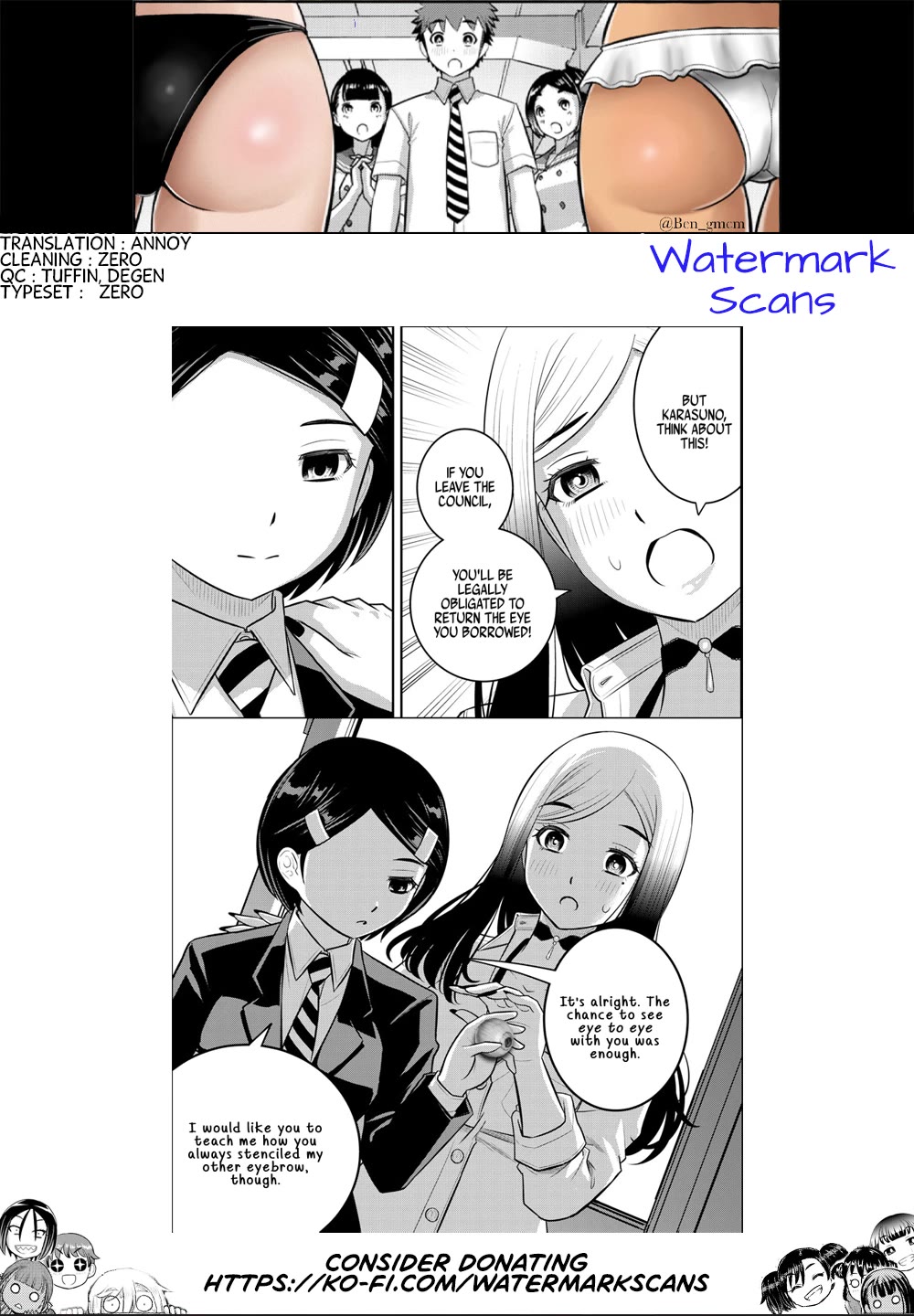 Yankee JK KuzuHana-chan Chapter 217 page 21 - Chapter 217: My Partner's Feelings