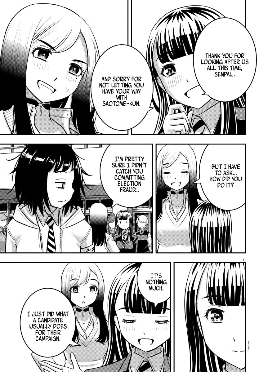 Yankee JK KuzuHana-chan Chapter 218 page 10 - Chapter 218: The New Student Council President