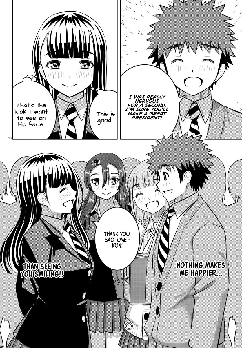 Yankee JK KuzuHana-chan Chapter 218 page 19 - Chapter 218: The New Student Council President