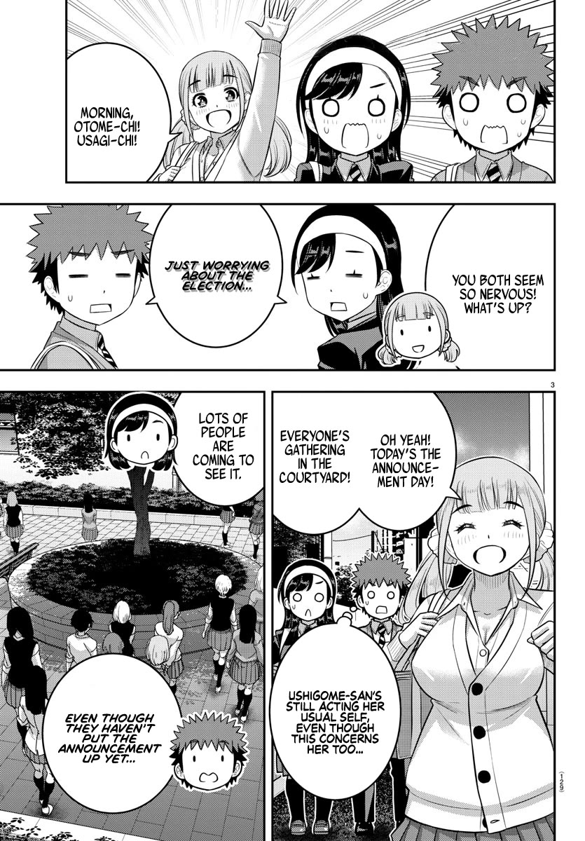 Yankee JK KuzuHana-chan Chapter 218 page 3 - Chapter 218: The New Student Council President