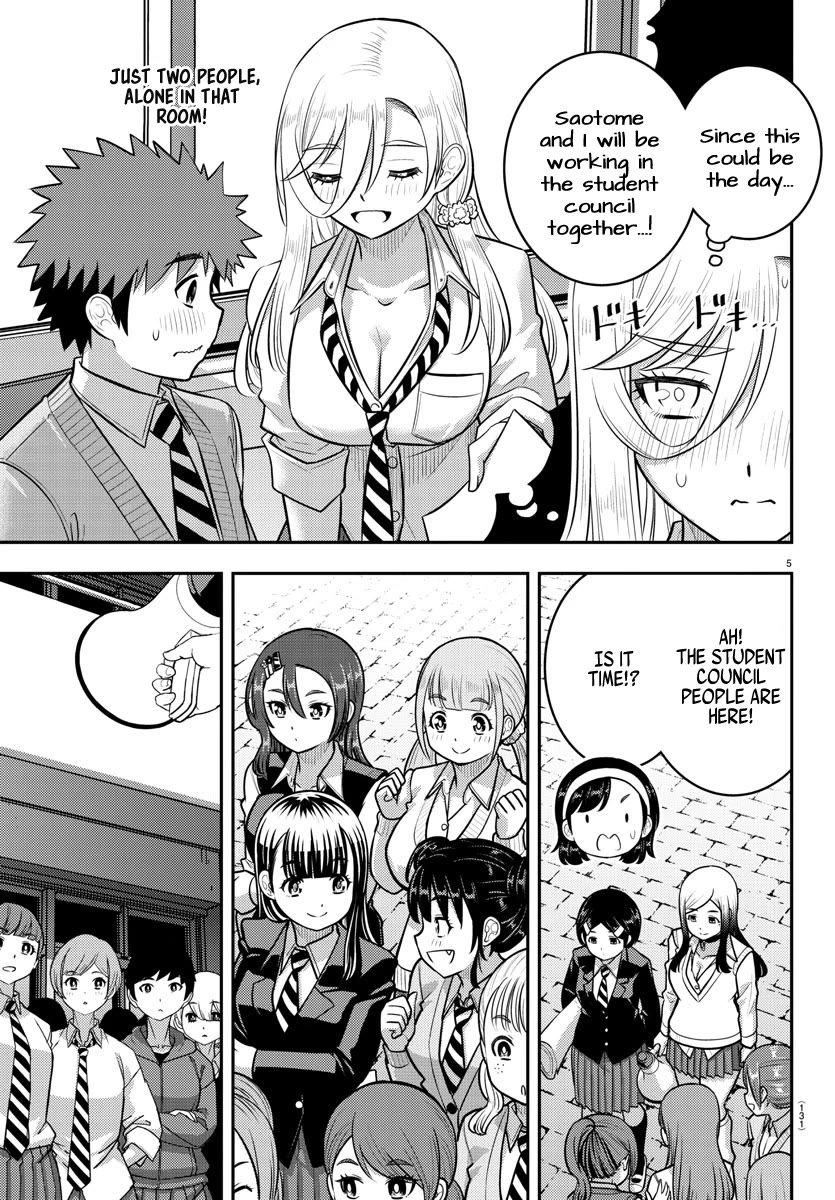 Yankee JK KuzuHana-chan Chapter 218 page 5 - Chapter 218: The New Student Council President
