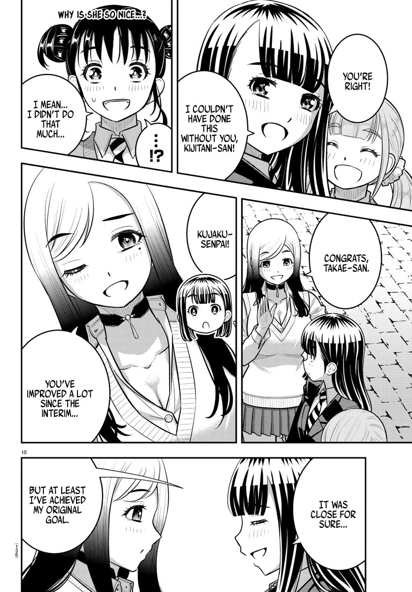Yankee JK KuzuHana-chan Chapter 218 page 9 - Chapter 218: The New Student Council President