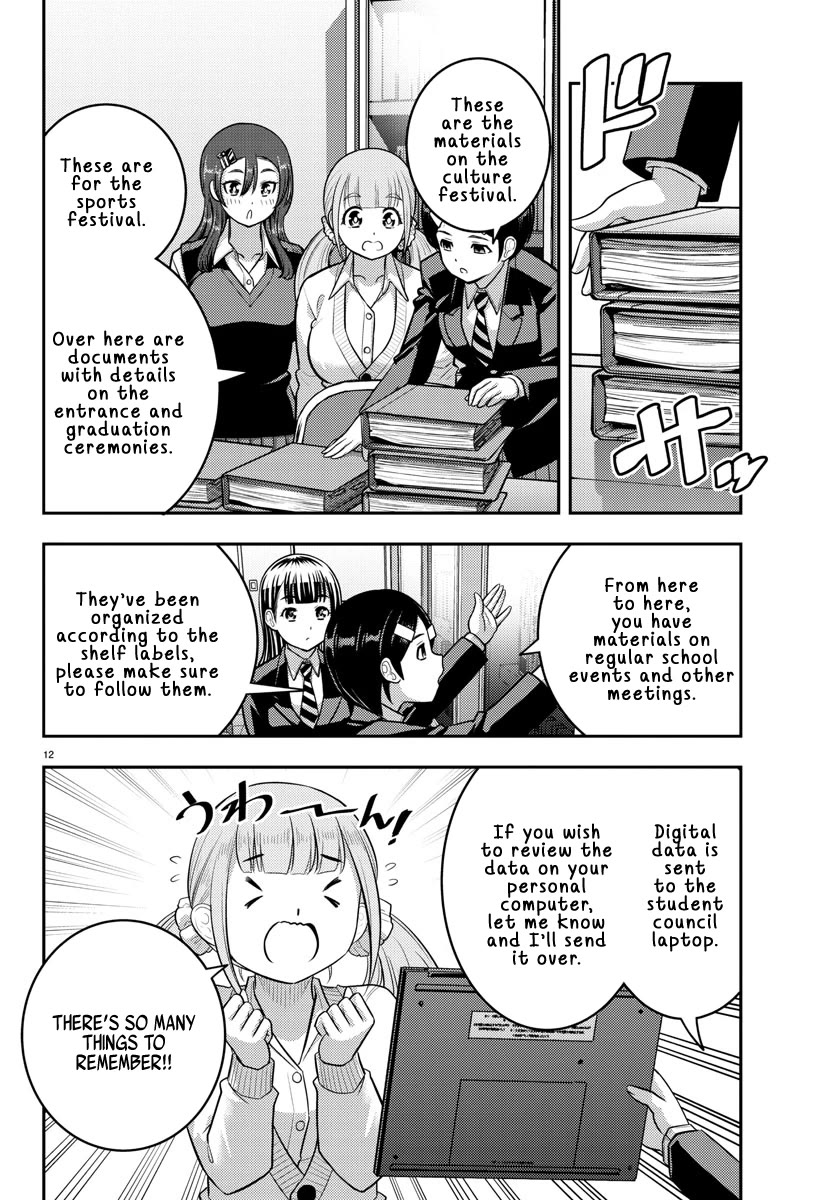 Yankee JK KuzuHana-chan Chapter 219 page 11 - Chapter 219: The New Student Council