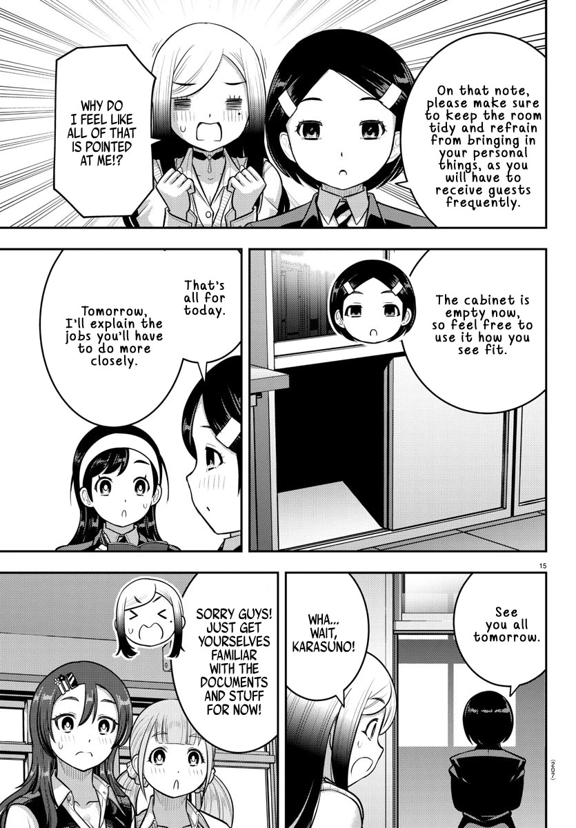 Yankee JK KuzuHana-chan Chapter 219 page 14 - Chapter 219: The New Student Council