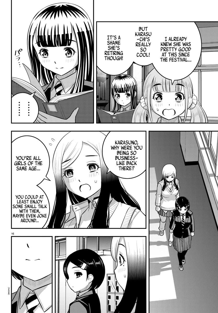 Yankee JK KuzuHana-chan Chapter 219 page 15 - Chapter 219: The New Student Council