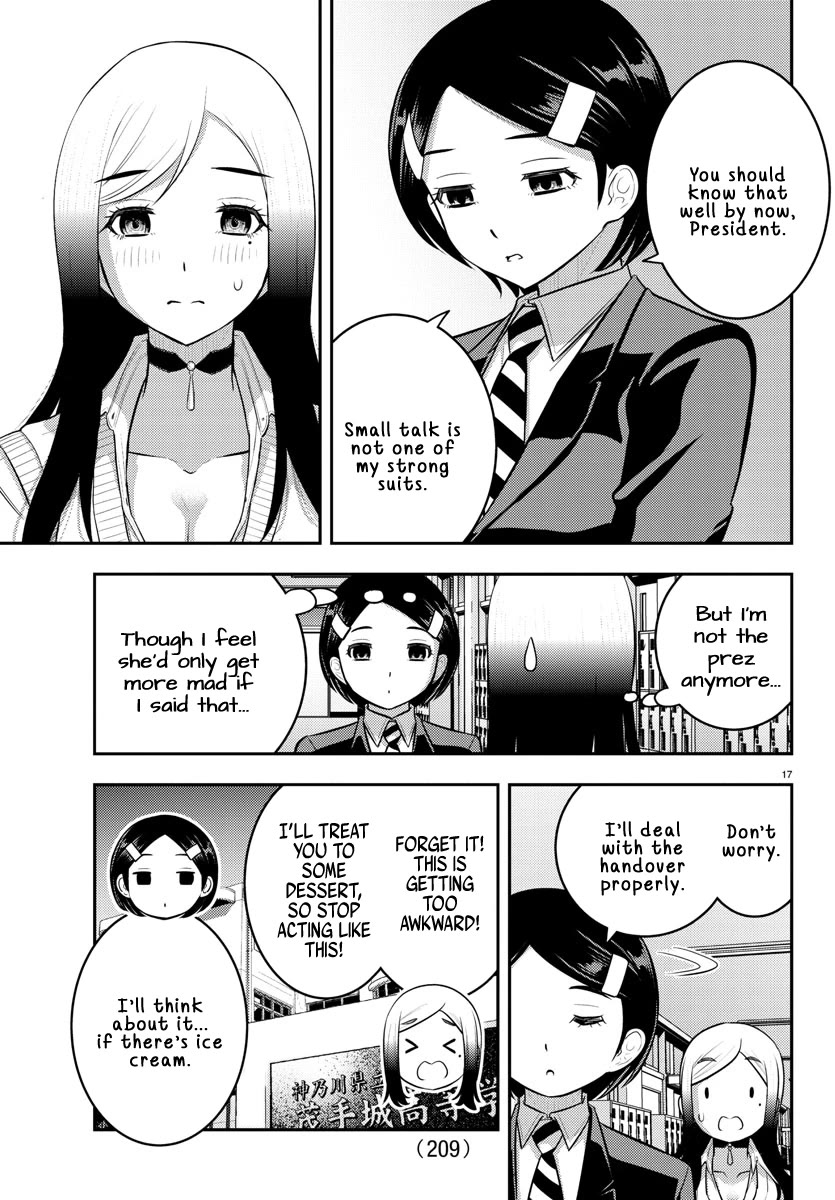 Yankee JK KuzuHana-chan Chapter 219 page 16 - Chapter 219: The New Student Council