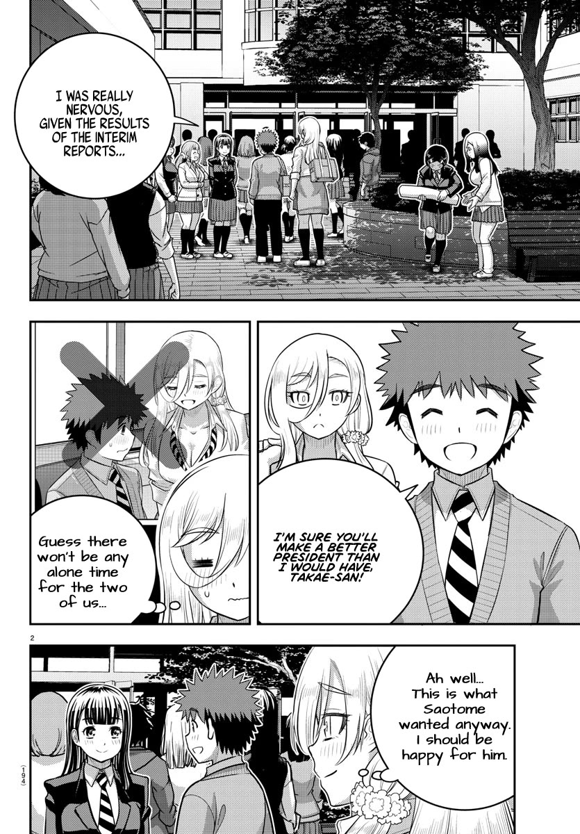 Yankee JK KuzuHana-chan Chapter 219 page 2 - Chapter 219: The New Student Council