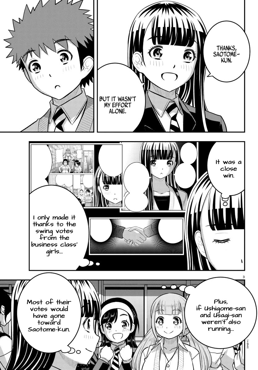 Yankee JK KuzuHana-chan Chapter 219 page 3 - Chapter 219: The New Student Council