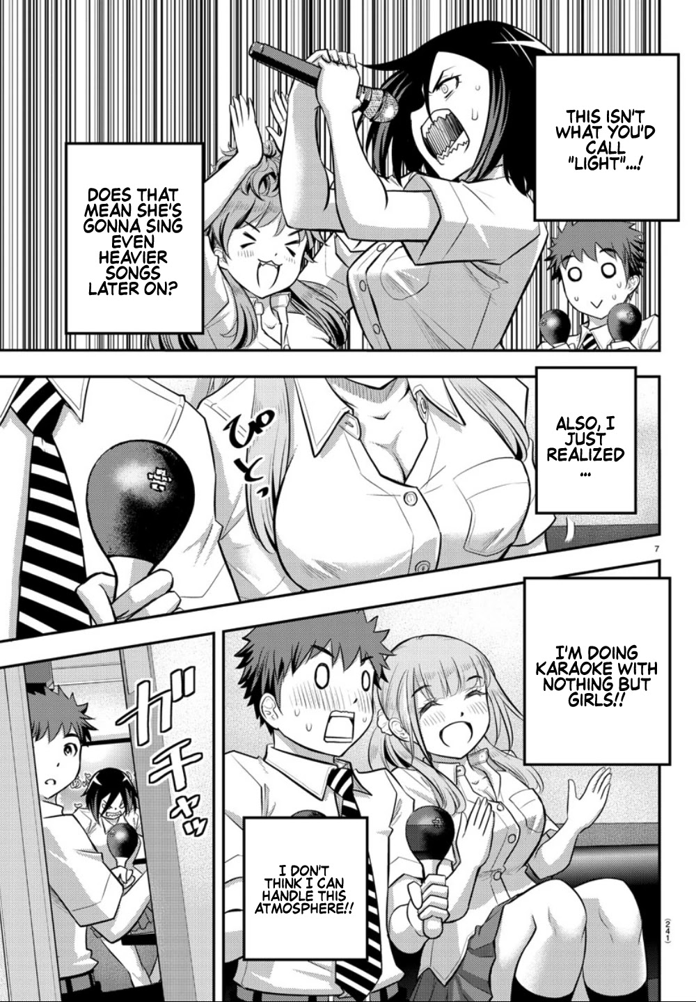 Yankee JK KuzuHana-chan Chapter 22 page 8 - Chapter 22: Everyone is here! At the Karaoke!