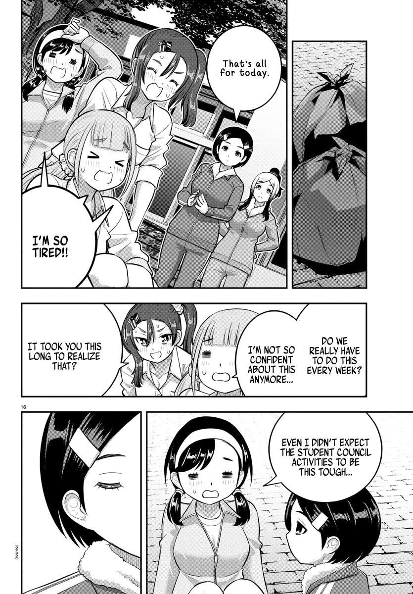 Yankee JK KuzuHana-chan Chapter 220 page 16 - Chapter 220: The new student council begins