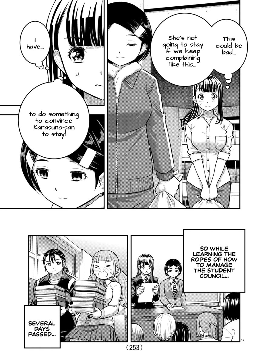 Yankee JK KuzuHana-chan Chapter 220 page 17 - Chapter 220: The new student council begins