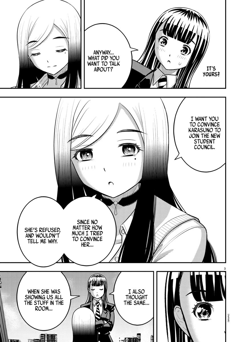 Yankee JK KuzuHana-chan Chapter 220 page 3 - Chapter 220: The new student council begins