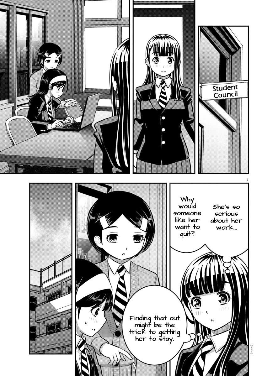Yankee JK KuzuHana-chan Chapter 220 page 7 - Chapter 220: The new student council begins