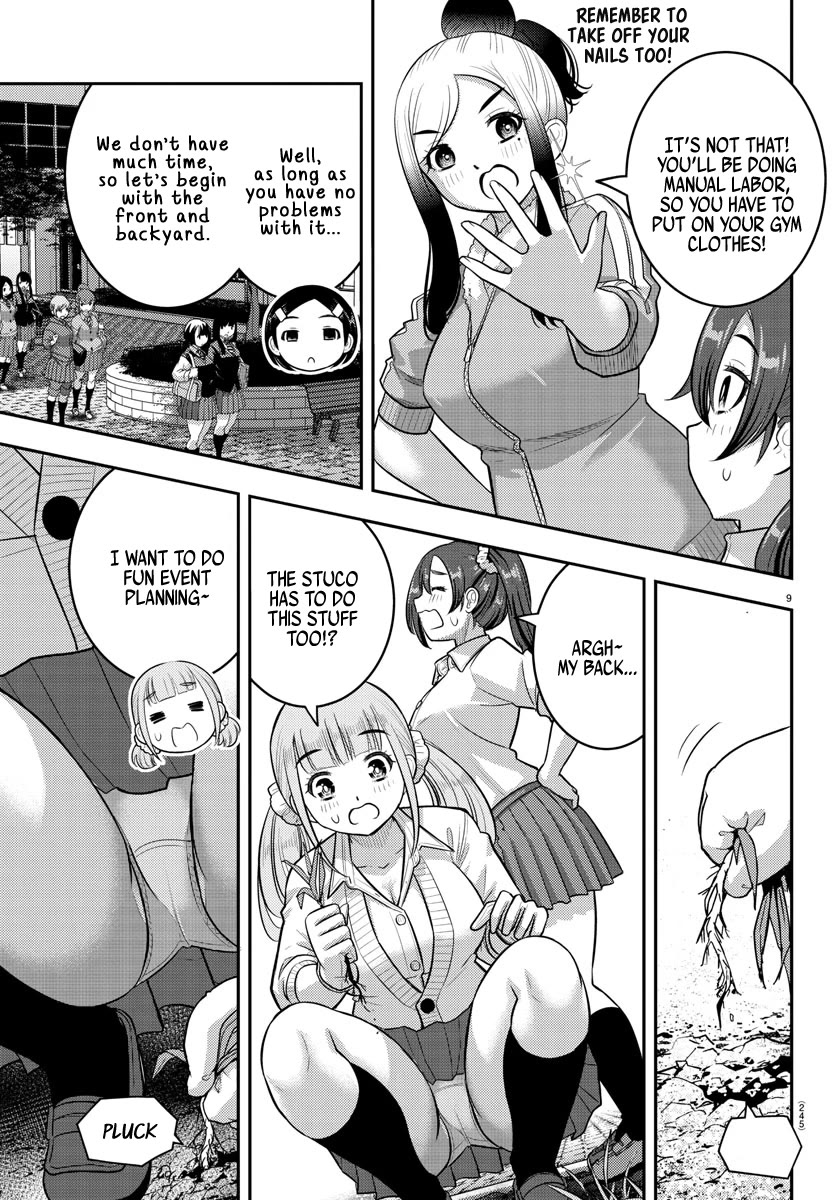 Yankee JK KuzuHana-chan Chapter 220 page 9 - Chapter 220: The new student council begins