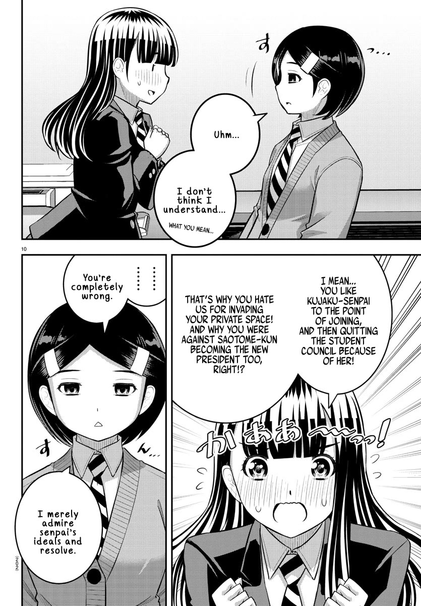 Yankee JK KuzuHana-chan Chapter 221 page 10 - Chapter 221: Behind the Poker Face