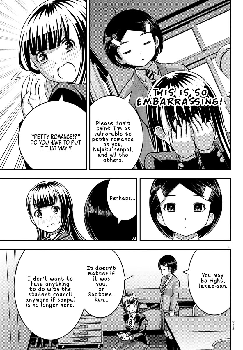 Yankee JK KuzuHana-chan Chapter 221 page 11 - Chapter 221: Behind the Poker Face