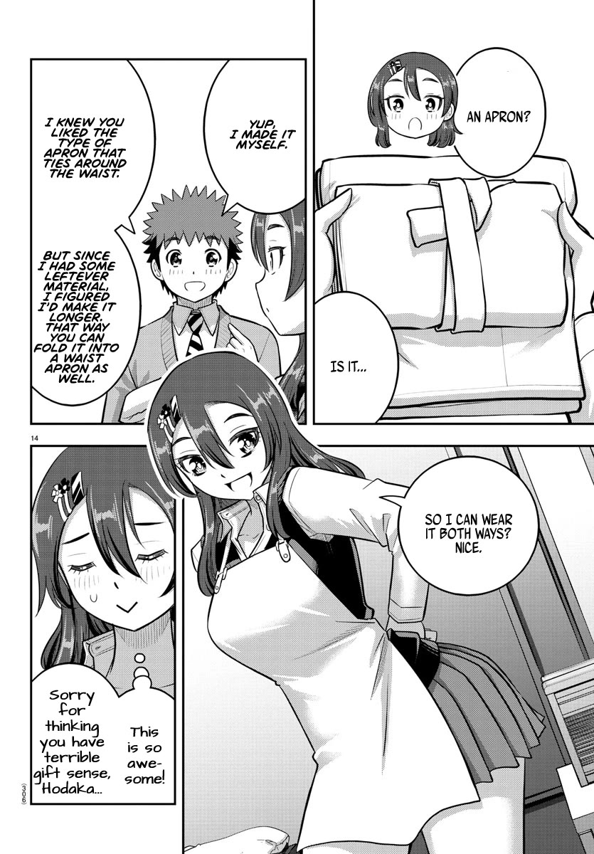 Yankee JK KuzuHana-chan Chapter 222 page 14 - Chapter 222: Madoka's Birthday