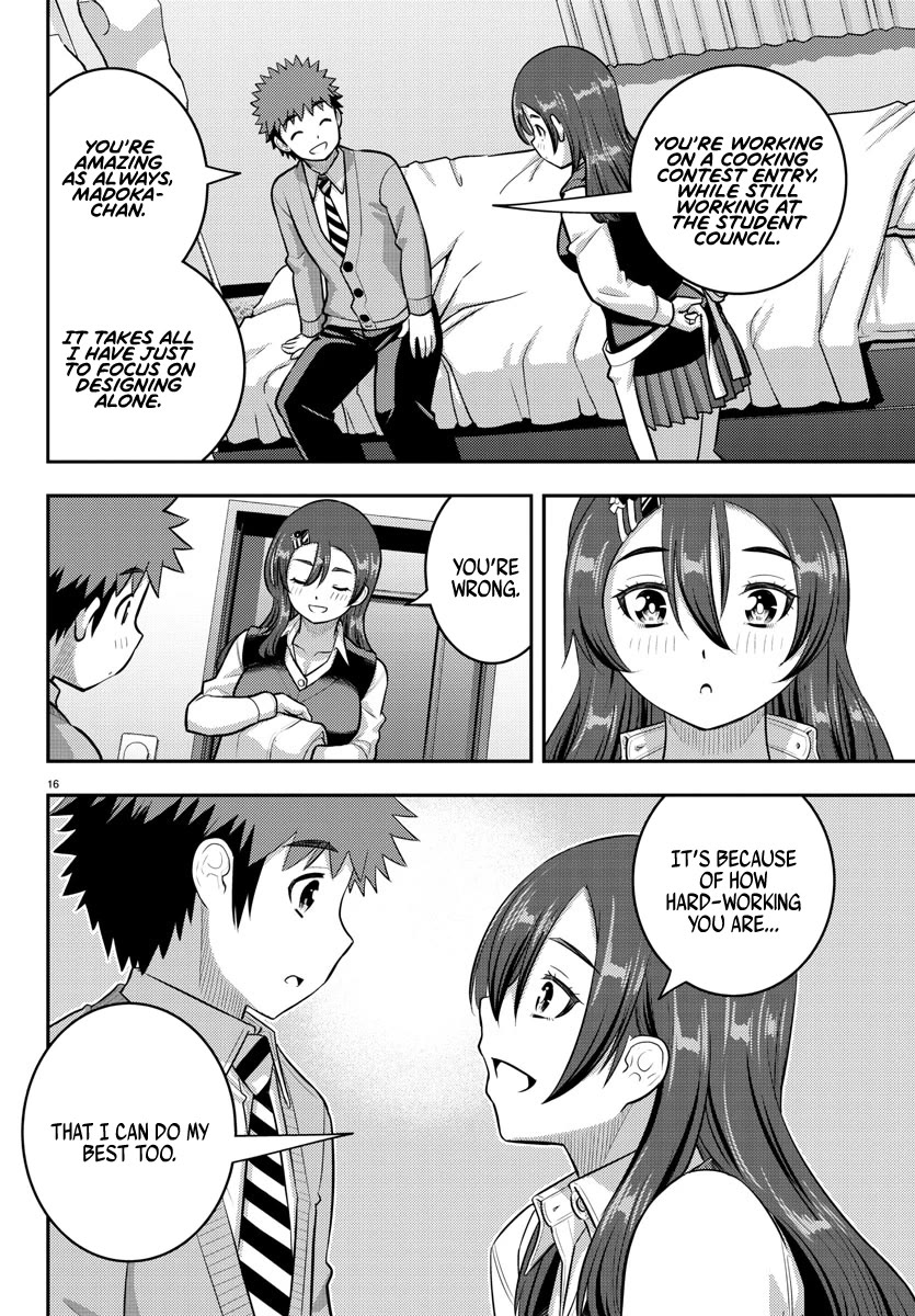Yankee JK KuzuHana-chan Chapter 222 page 16 - Chapter 222: Madoka's Birthday