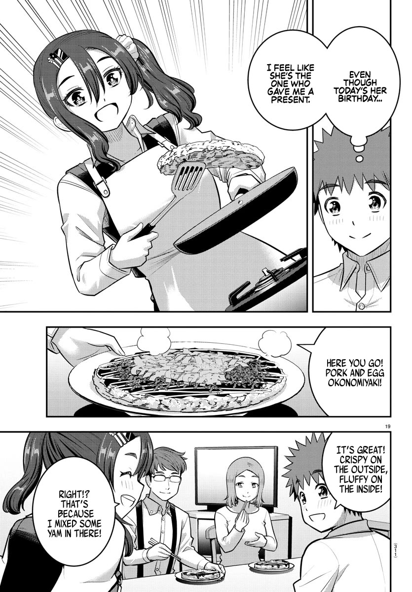 Yankee JK KuzuHana-chan Chapter 222 page 19 - Chapter 222: Madoka's Birthday