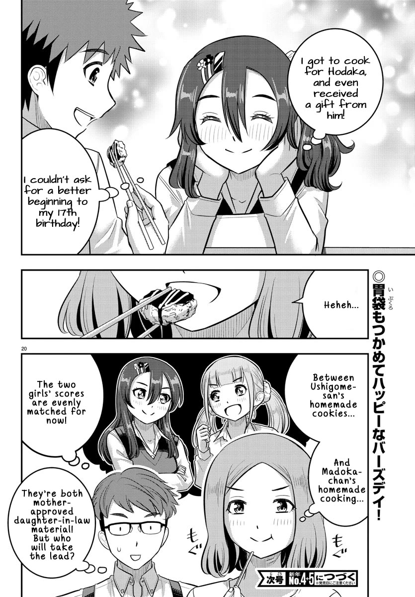 Yankee JK KuzuHana-chan Chapter 222 page 20 - Chapter 222: Madoka's Birthday