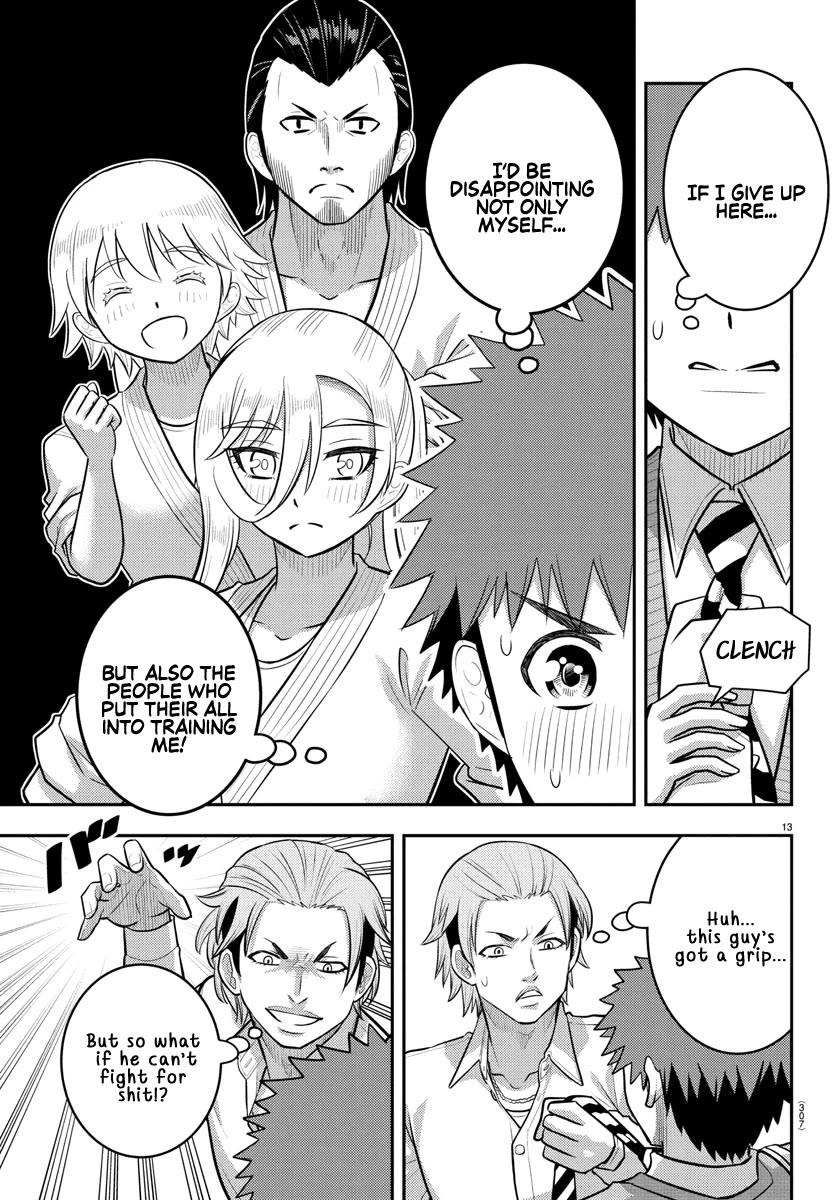 Yankee JK KuzuHana-chan Chapter 225 page 13 - Chapter 225: Accident in the back alley