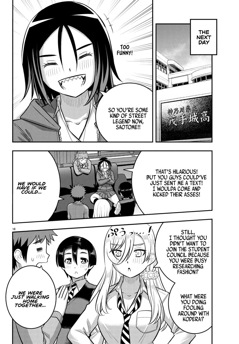 Yankee JK KuzuHana-chan Chapter 225 page 18 - Chapter 225: Accident in the back alley
