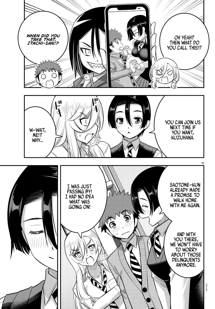 Yankee JK KuzuHana-chan Chapter 225 page 19 - Chapter 225: Accident in the back alley