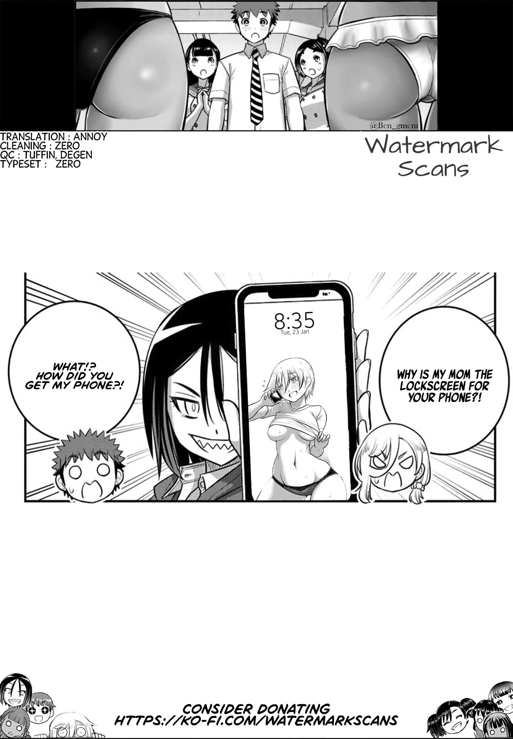 Yankee JK KuzuHana-chan Chapter 225 page 21 - Chapter 225: Accident in the back alley