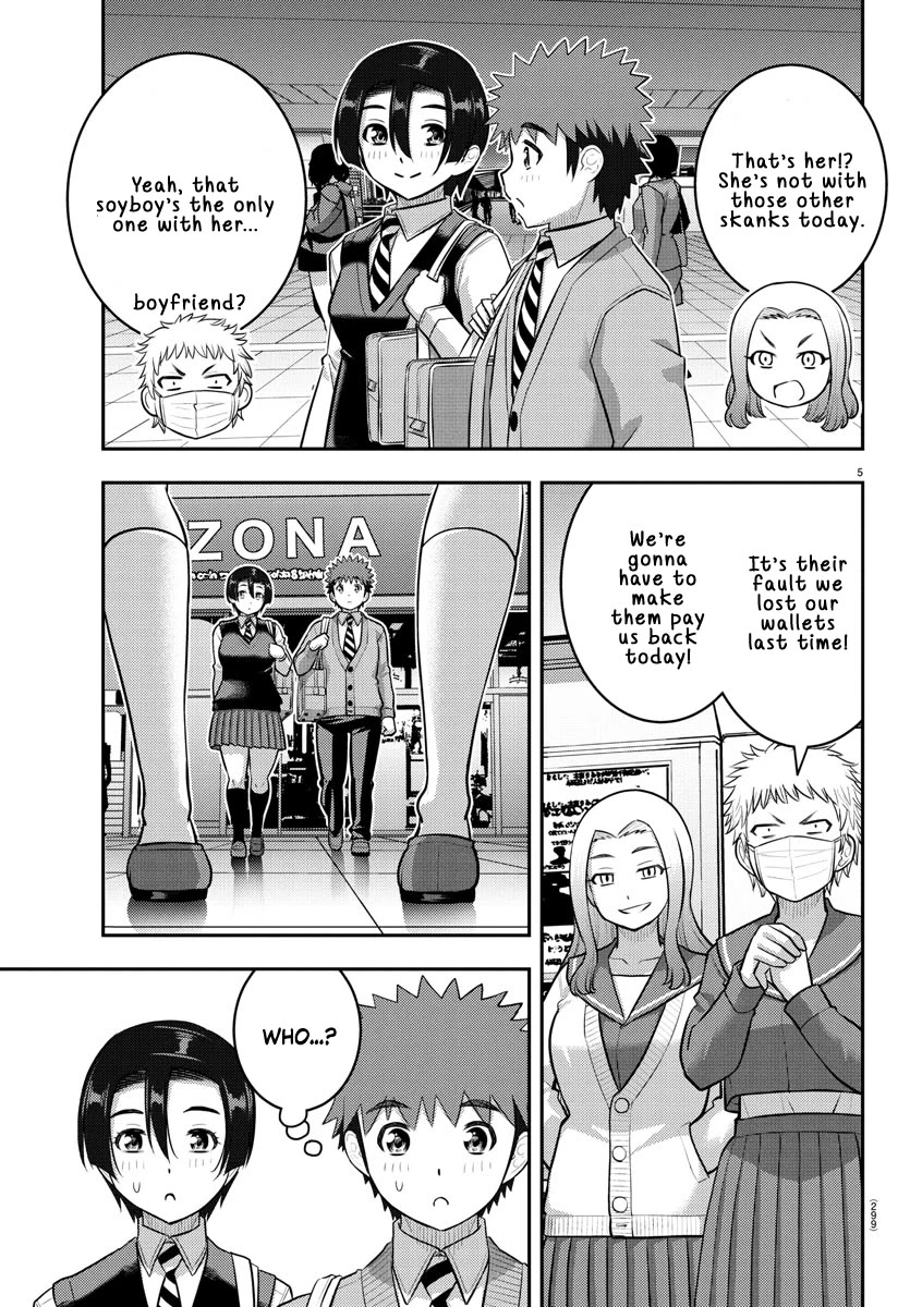 Yankee JK KuzuHana-chan Chapter 225 page 5 - Chapter 225: Accident in the back alley