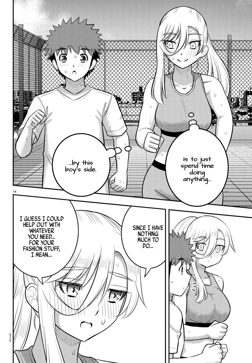 Yankee JK KuzuHana-chan Chapter 226 page 14 - Chapter 226: Their goals, under the red sky