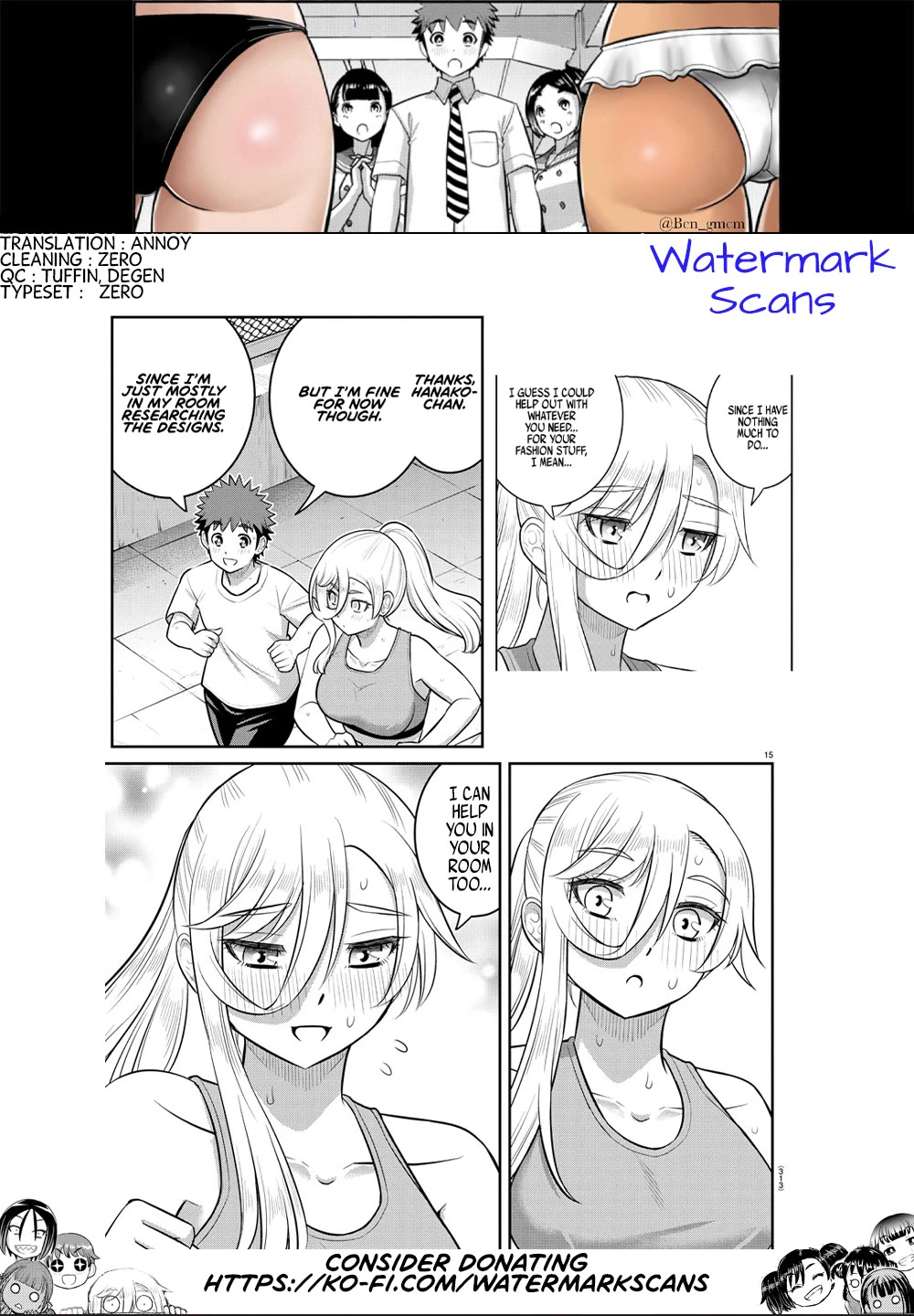 Yankee JK KuzuHana-chan Chapter 226 page 21 - Chapter 226: Their goals, under the red sky