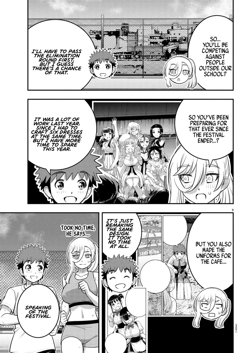 Yankee JK KuzuHana-chan Chapter 226 page 9 - Chapter 226: Their goals, under the red sky