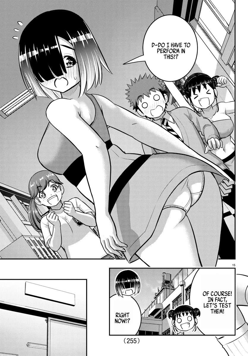 Yankee JK KuzuHana-chan Chapter 228 page 15 - Chapter 228: Fight on! Fashion Class Leader!