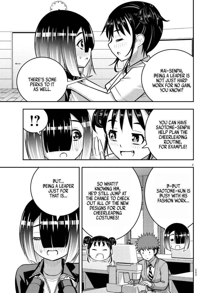 Yankee JK KuzuHana-chan Chapter 228 page 3 - Chapter 228: Fight on! Fashion Class Leader!