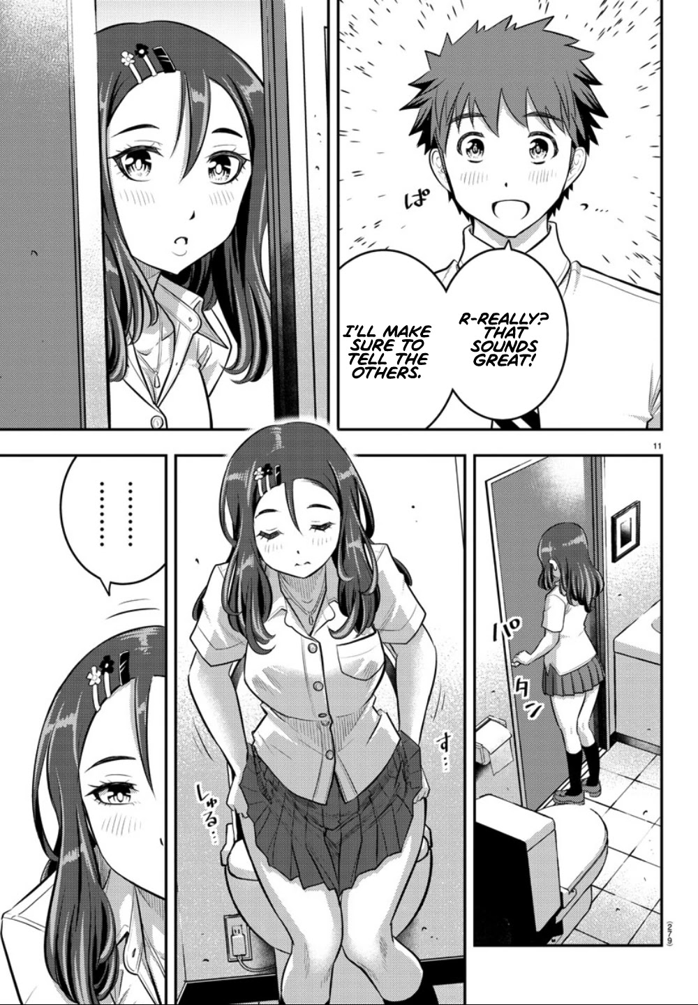 Yankee JK KuzuHana-chan Chapter 23 page 12 - Chapter 23: Love is a battle