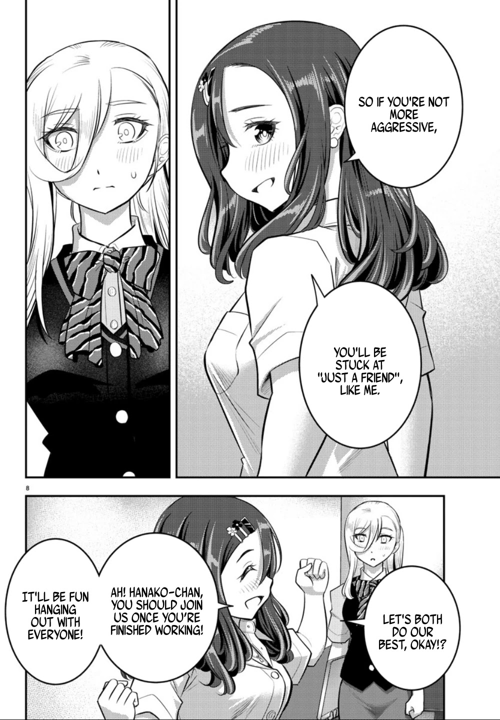 Yankee JK KuzuHana-chan Chapter 23 page 9 - Chapter 23: Love is a battle