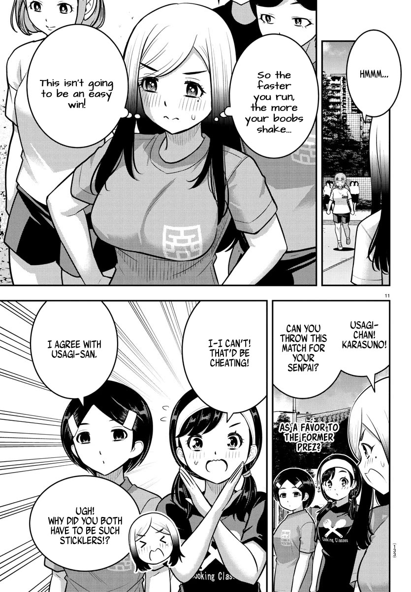 Yankee JK KuzuHana-chan Chapter 231 page 11 - Chapter 231: Foot Race