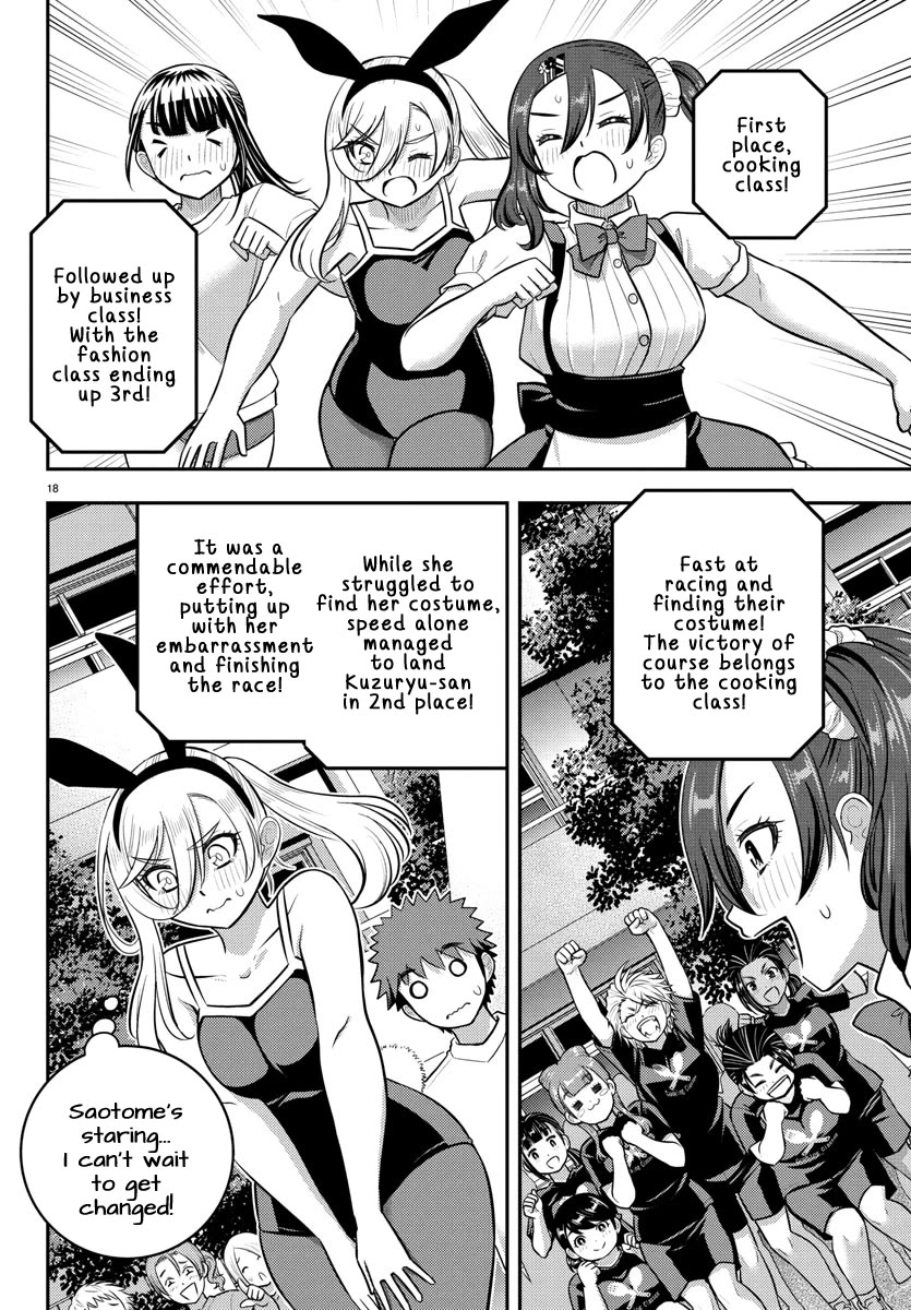 Yankee JK KuzuHana-chan Chapter 233 page 18 - Chapter 233: Obstacle Race