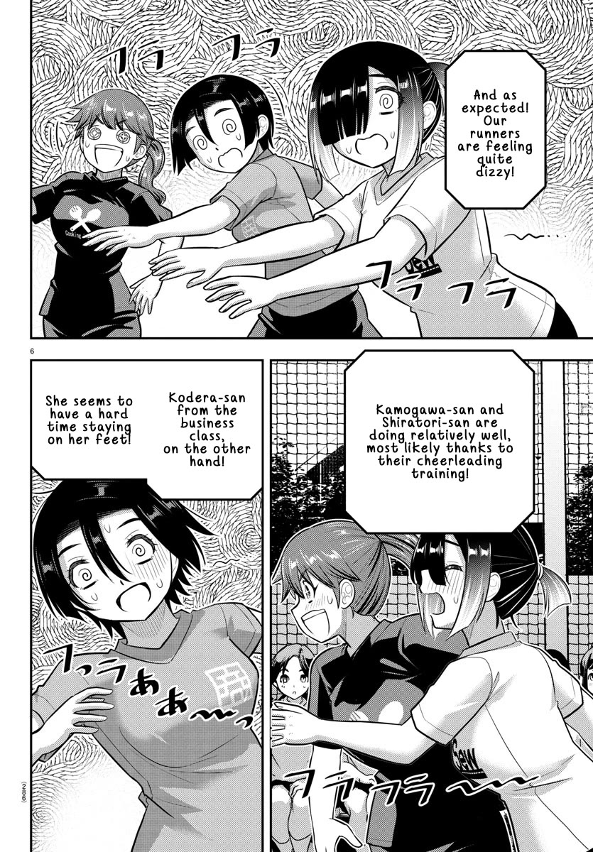 Yankee JK KuzuHana-chan Chapter 233 page 6 - Chapter 233: Obstacle Race