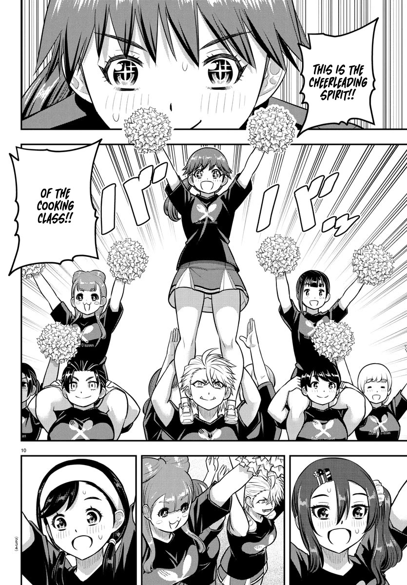 Yankee JK KuzuHana-chan Chapter 234 page 10 - Chapter 234: Cheer Parade