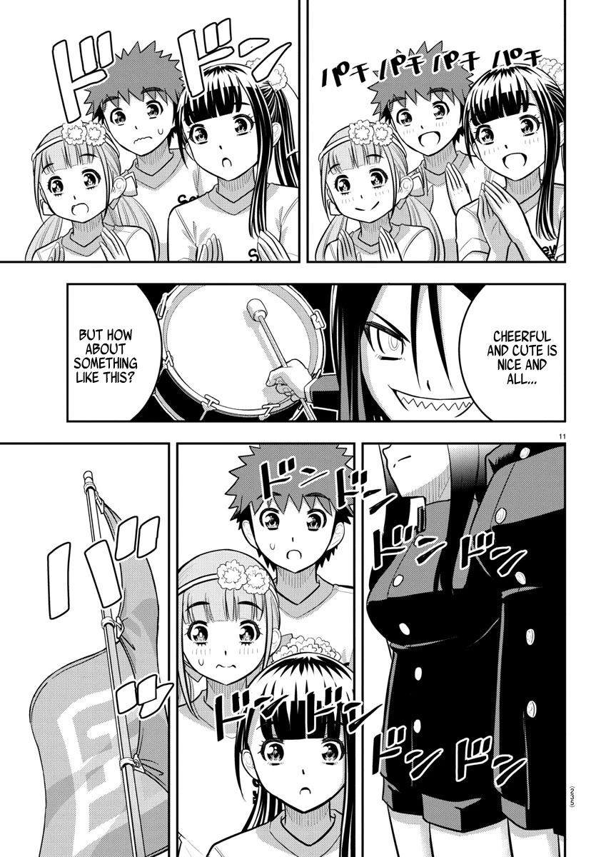 Yankee JK KuzuHana-chan Chapter 234 page 11 - Chapter 234: Cheer Parade